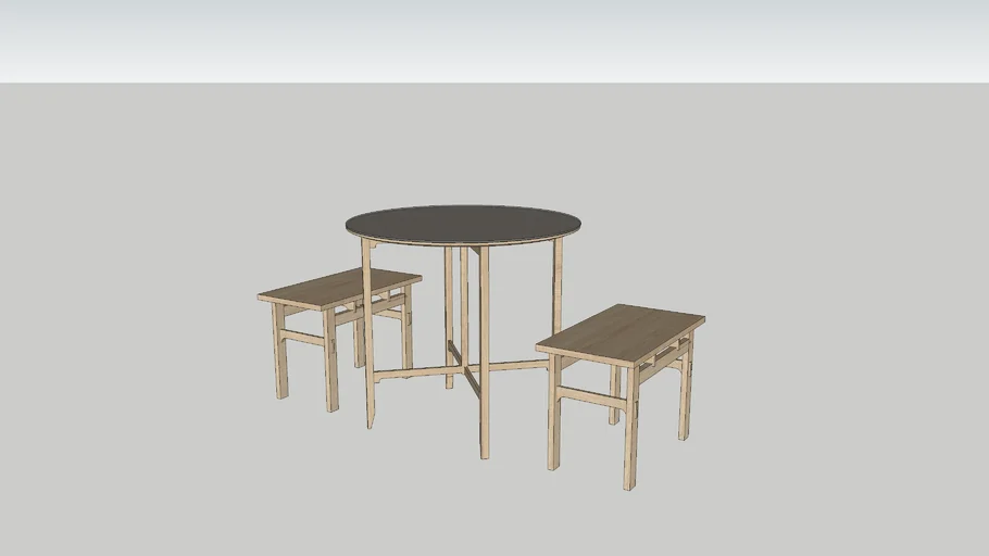 DINNER TABLE AND CHAIR