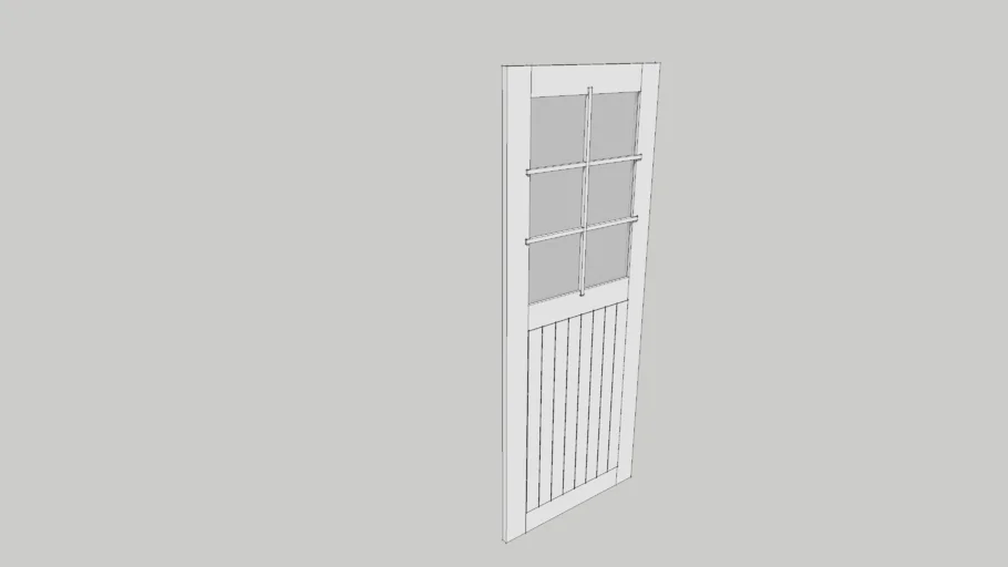 Porte abri de jardin