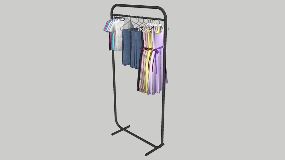 Arara com Roupas