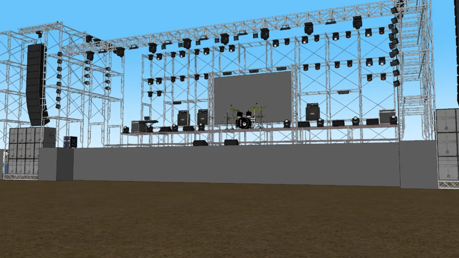 Full-band-live-stage