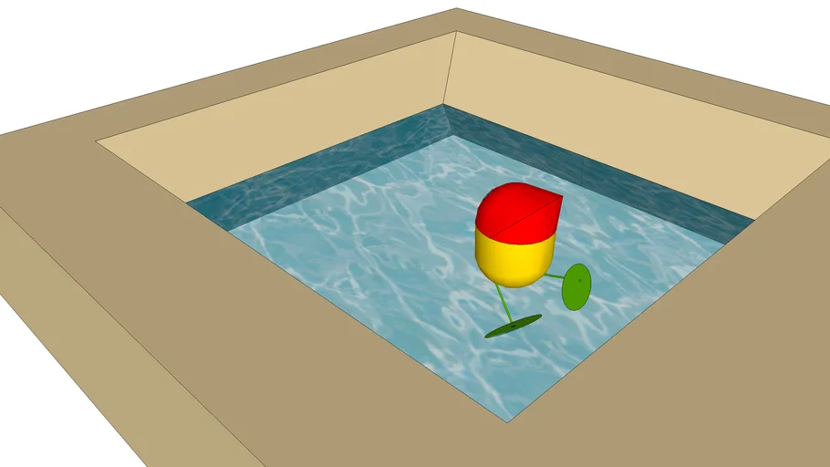 toy in pool