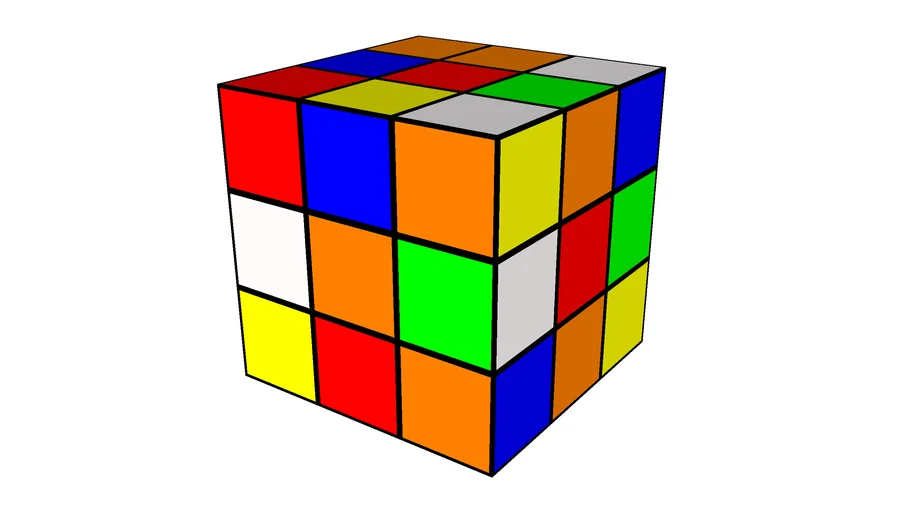 Rubik's Cube - Unsolved