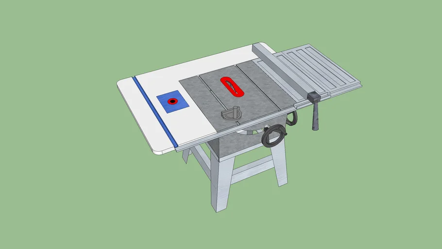 Routr table and outfeed