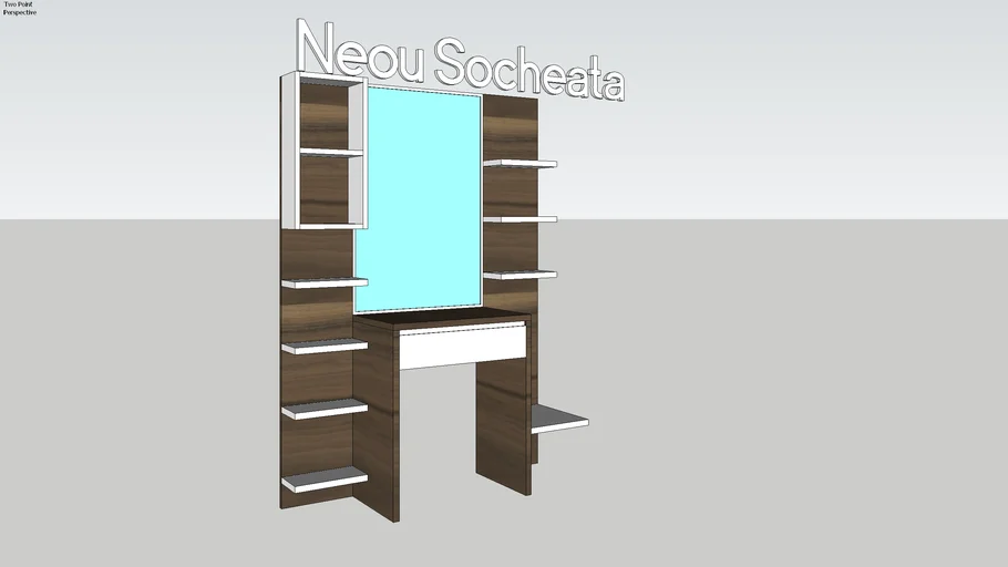 Makeup Vanity design 001
