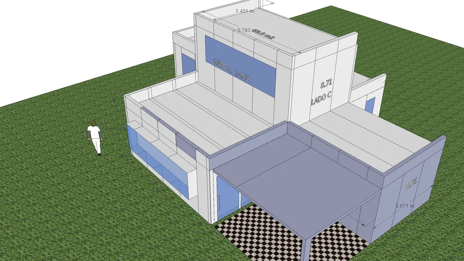 CASA MODERNA MEDITERRANEA 100 M2