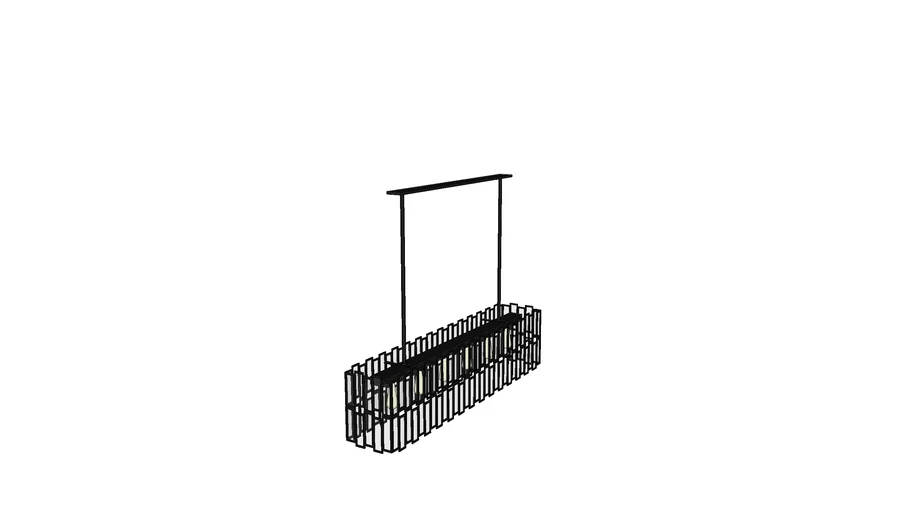 Rectangular Pendant Light