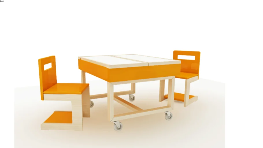 Fundy table & Taj chair by Argington