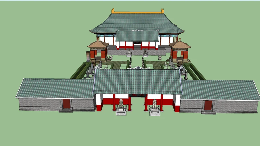 china temple_中國風 廟宇建築