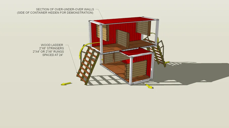 CONTAINER CROSS OBSTACLE