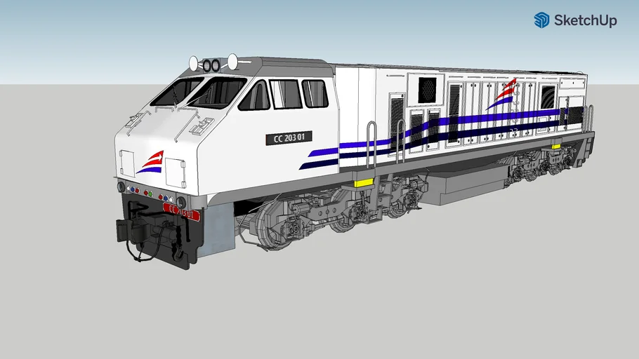 Indonesian Railway CC 203