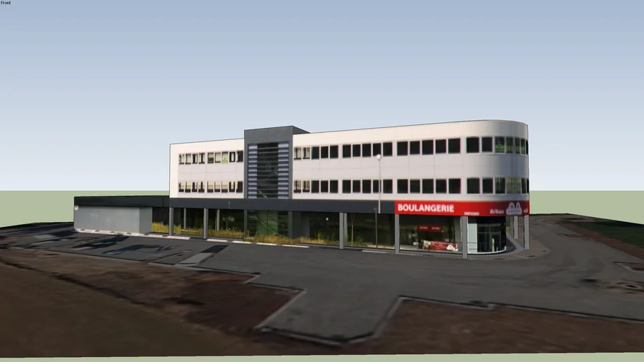 Boulangerie, bureaux (Téléport 1)