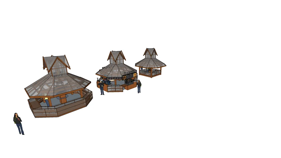 Pavilion 4 Gable Roof development