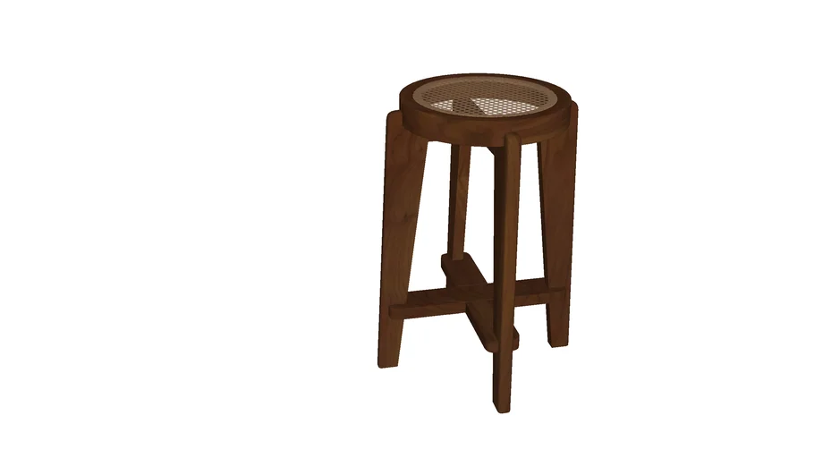 Bar Stool Cane DT.W.19. - Dark Brown - DETJER®