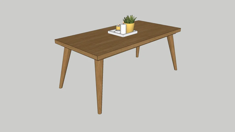 Muji Rectangular Coffee Table