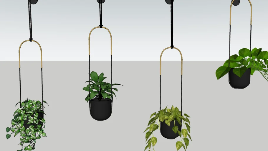TABLE POTS PLANT (11).skp