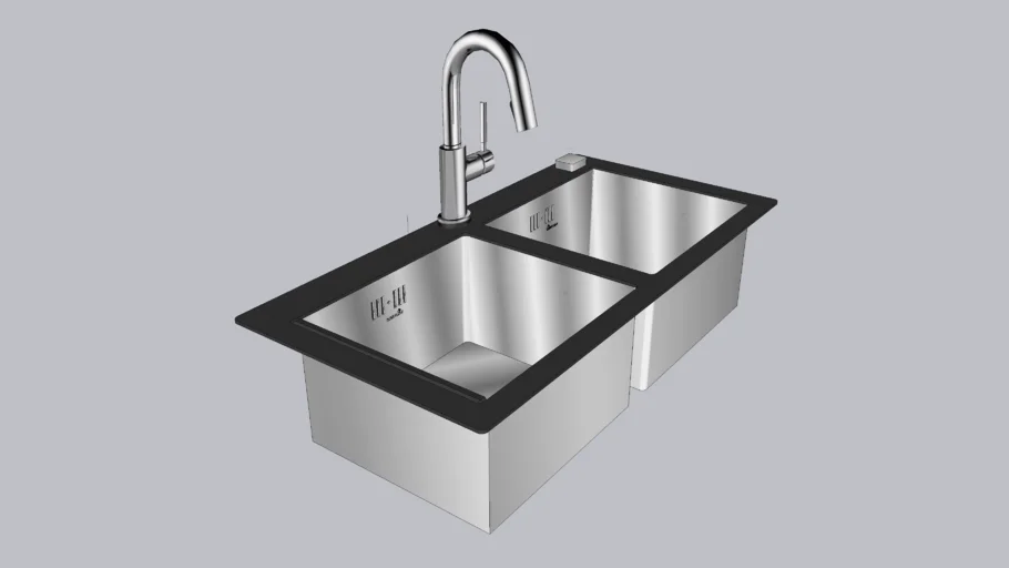 Kitchen sink - double bowl