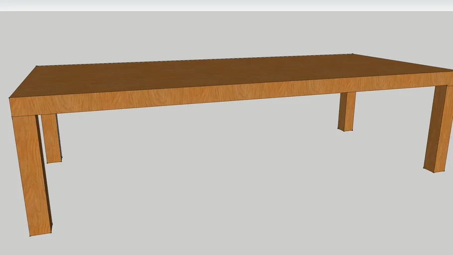 eiken eetkamer tafel