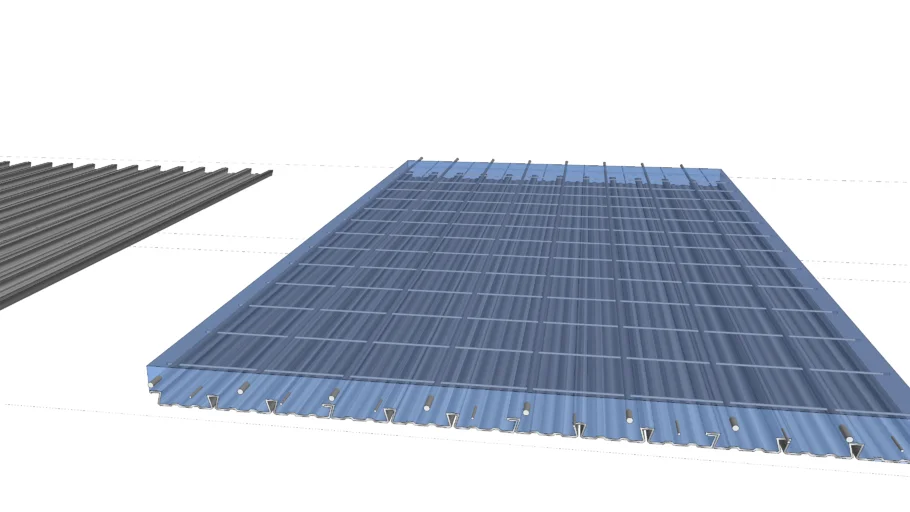 Bondek composite slab