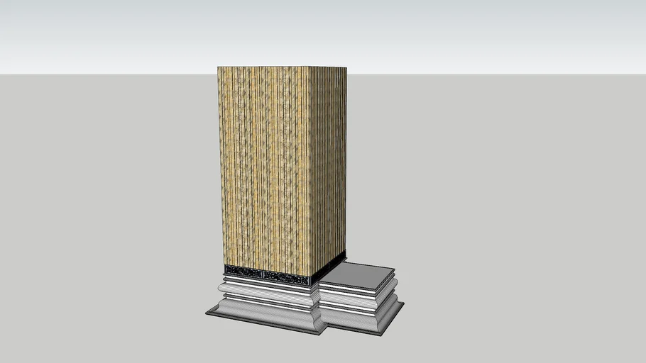 Traditional Pillar Design 1.1 | 3D Warehouse