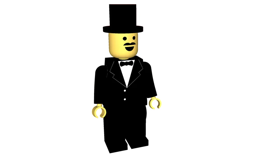 Fancy LEGO Man