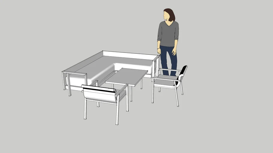CAFE SOFA and CHAIR