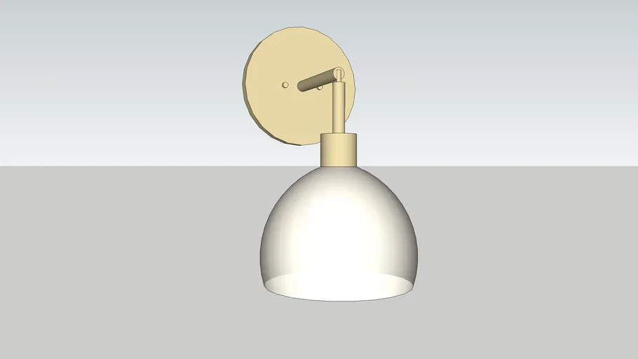 Dapper Sconce by Young House Love