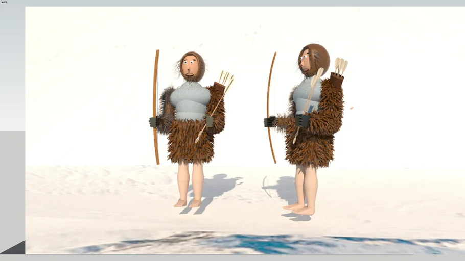 ICE AGE MAN CARTOON
