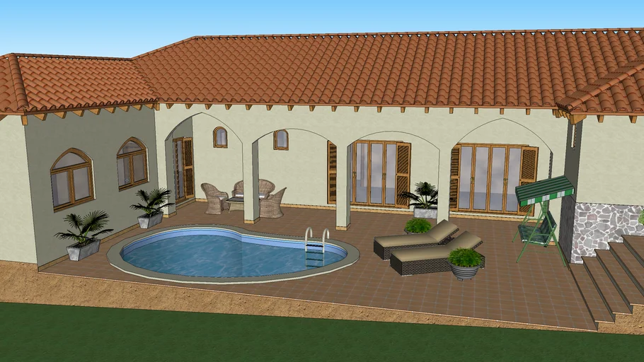 VILLA MEDITERRANEA - MEDITERRANEAN HOUSE
