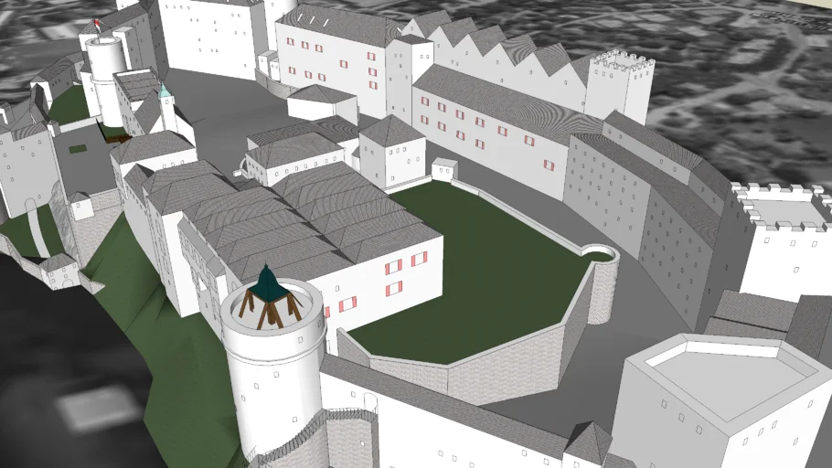 Festung Hohensalzburg Earth Version 2