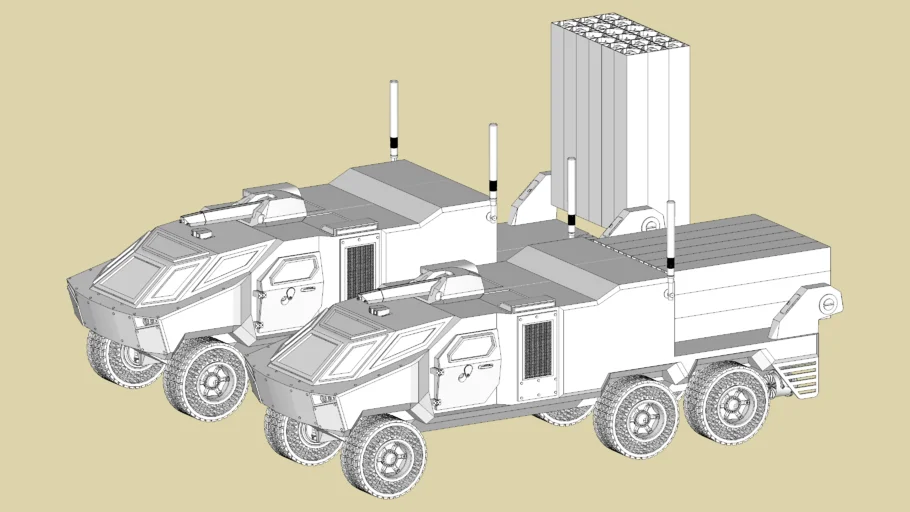 MISSILE LAUNCHER DRONE