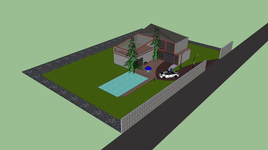 millionaire's house