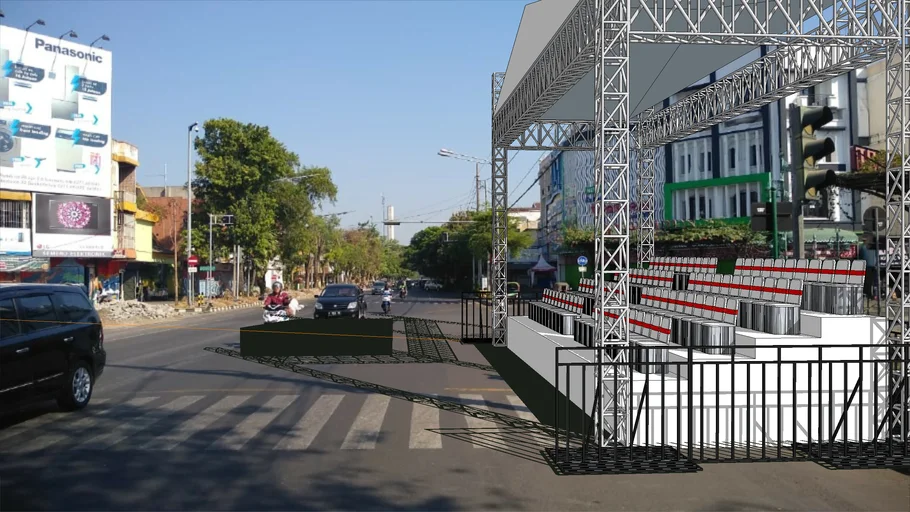 Tribun Rigging Stage