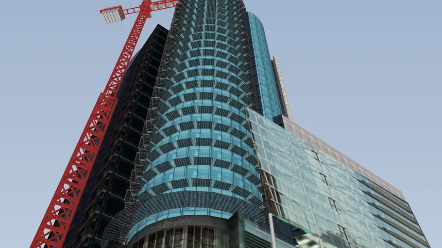 Edificio El Corte Inglés de Castellana (Torre Titania, solar Windsor)