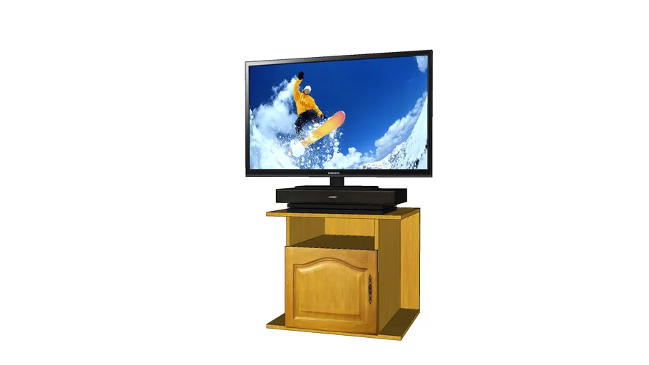 Meuble TV + Ecran 46p + Bose Solo 15