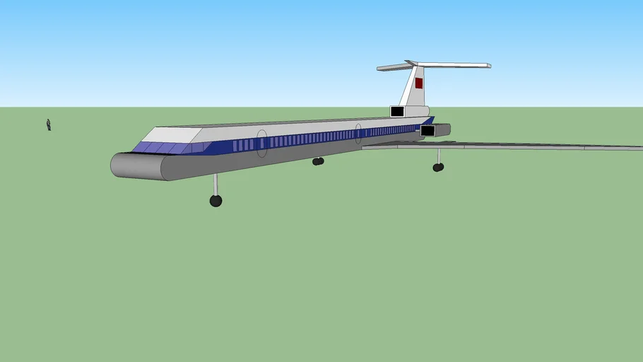 Tupolev Tu 154 Simply Build
