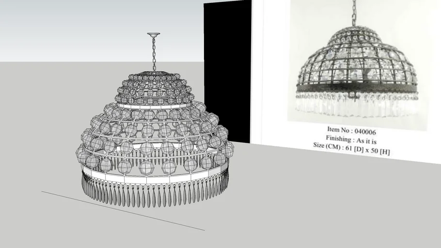 Chandelier, Pendant light