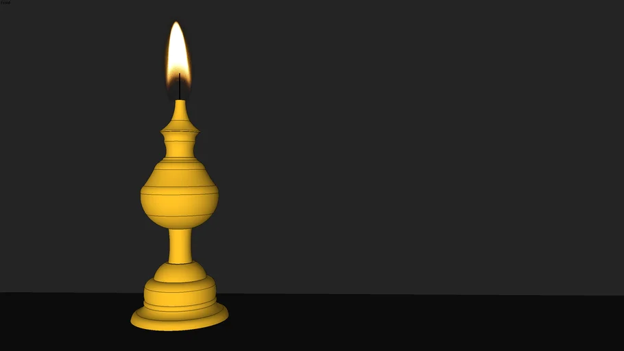 Tuki (old oil light lamp), Rajendra , Newari