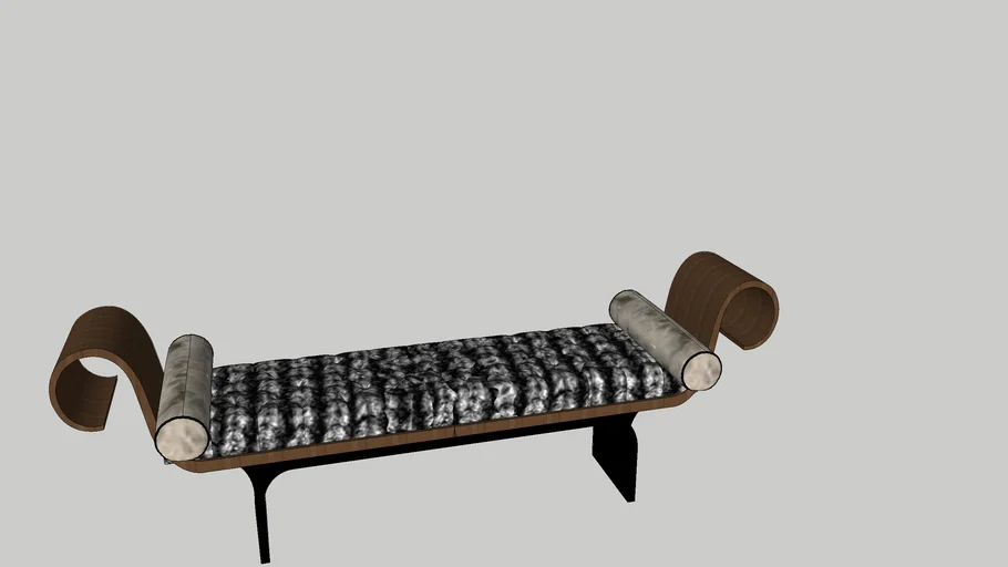 wooden low seating in traditional look