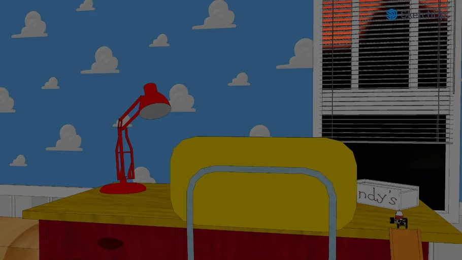 Toy Story 1 Background Remodels - Andy's Room