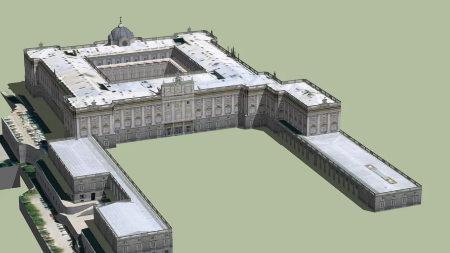 The Royal Palace of Madrid, Kingdom of Spain