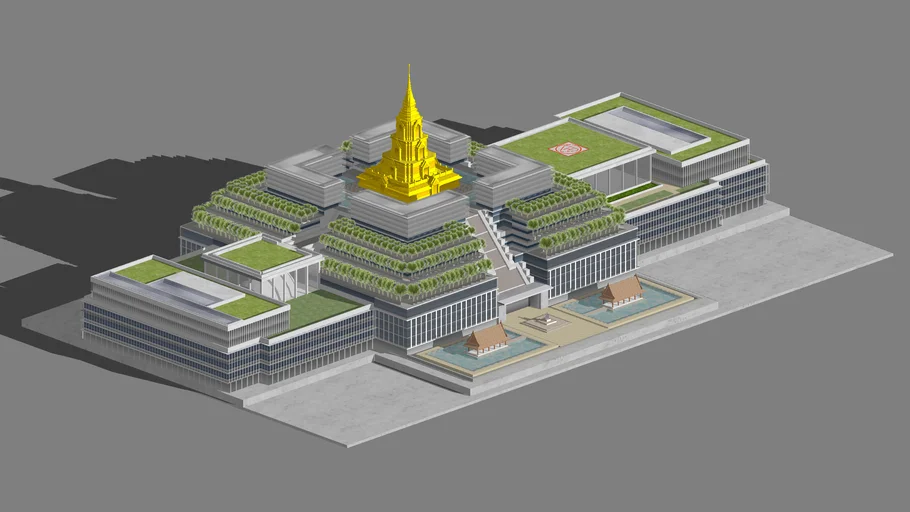 Sappaya-Sapasathan (New Parliament Building of Thailand)