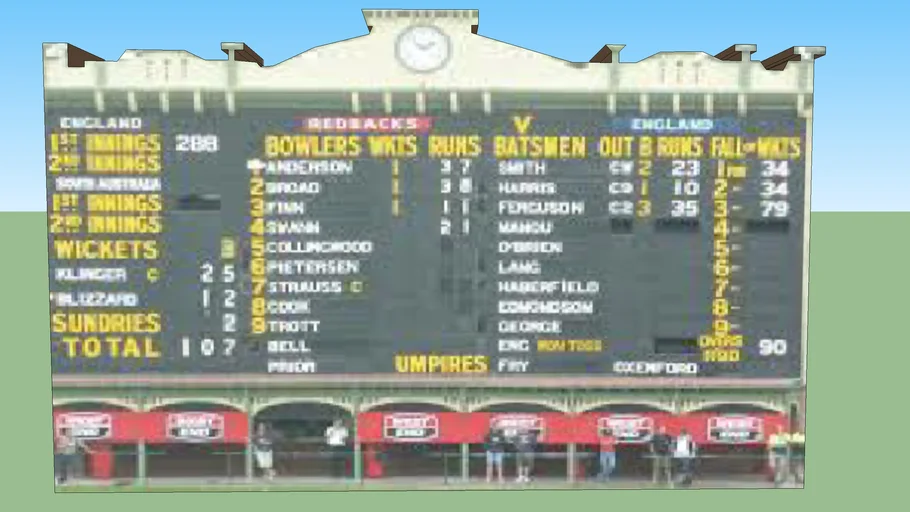 Adelaide oval scoreboard