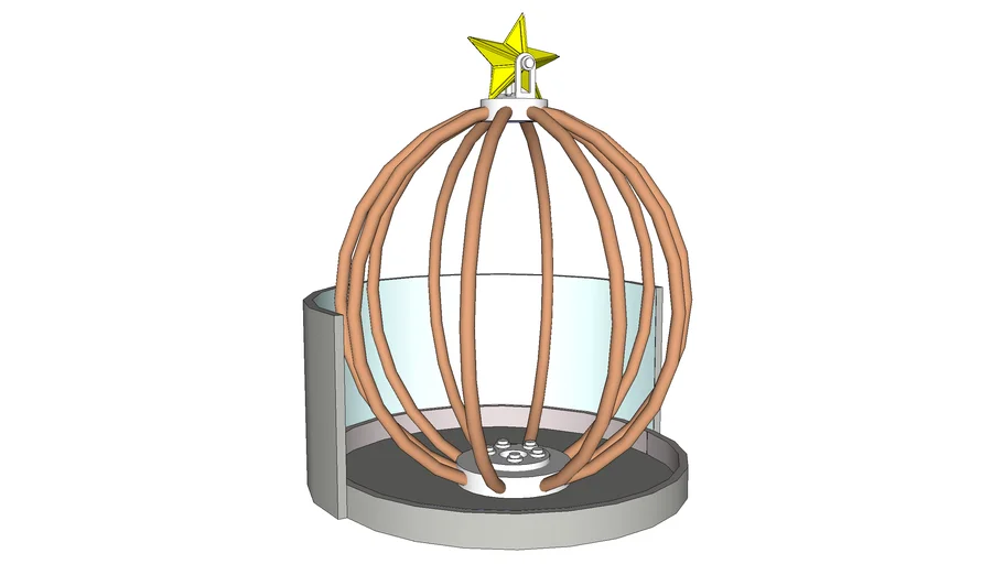 north star and globe