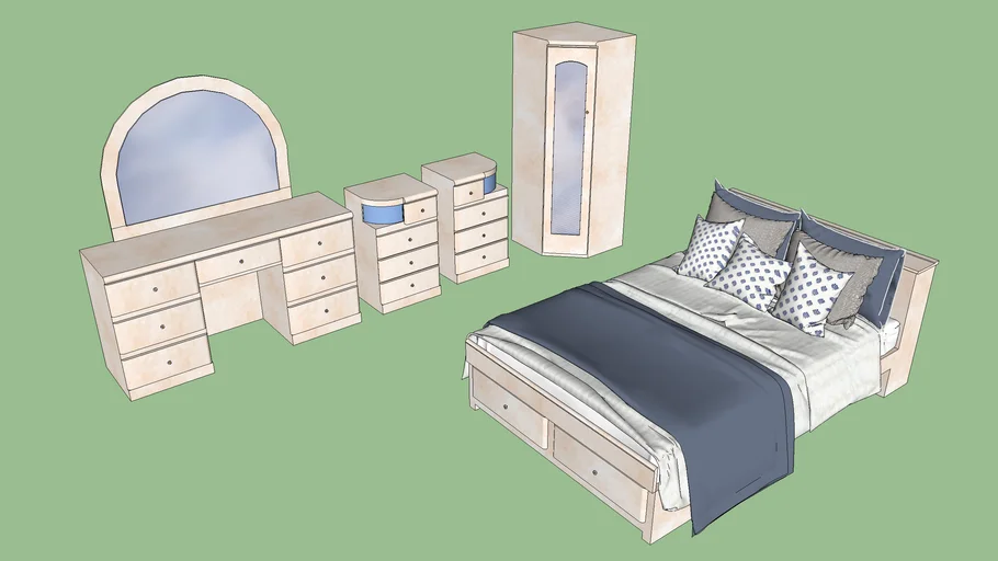 MOBILIARIOS DE UN DORMITORIO