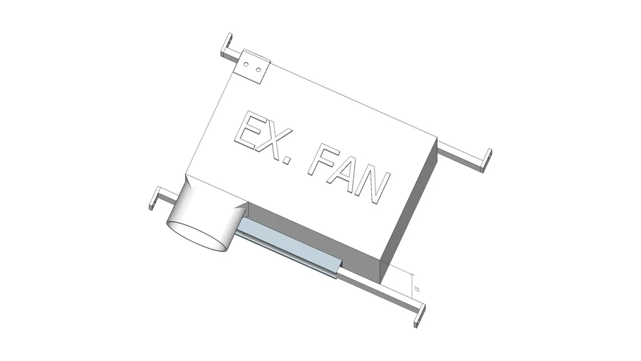 Broan 744 Recessed Fan Light
