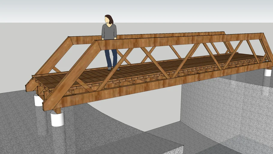 wooden bridge