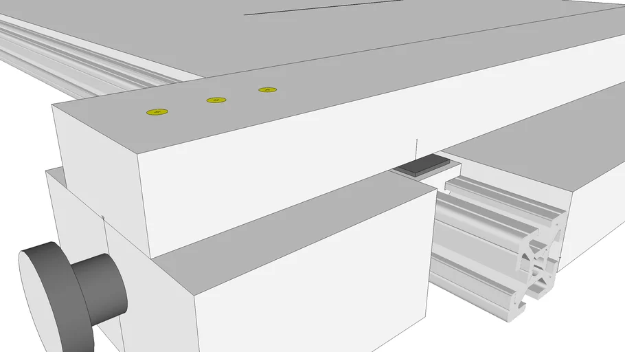 Parallelanschlag Tischkreissäge (Einhell TH TS 1525 U)