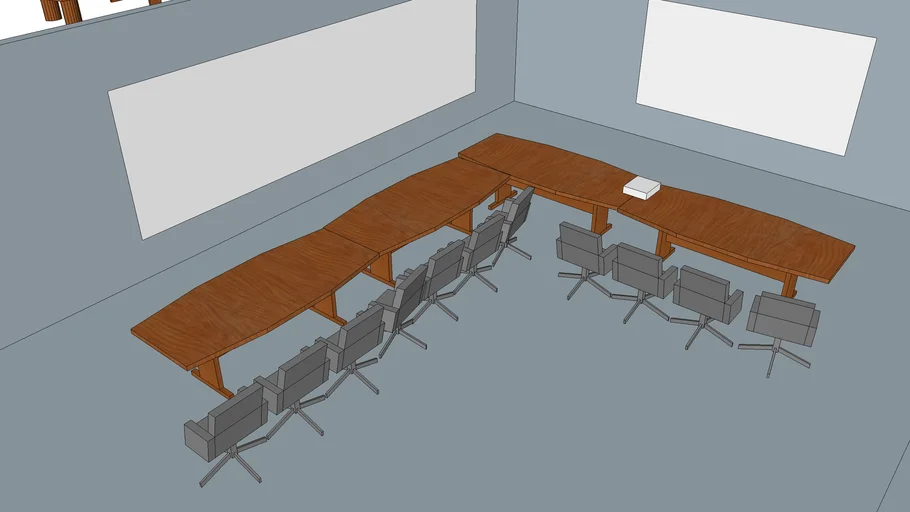 Pull planning room example | 3D Warehouse
