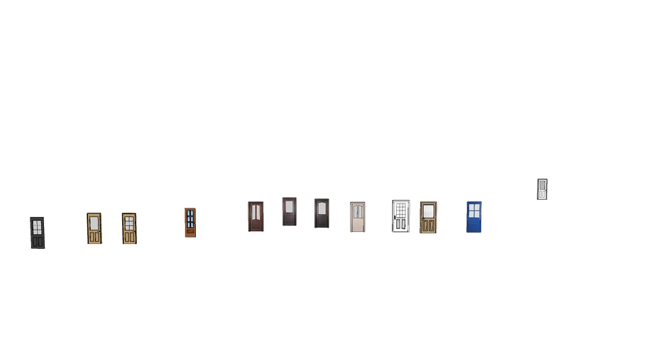 admin doors.skp admin doors