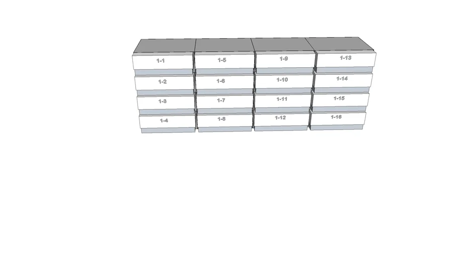 Freezer Rack | 3D Warehouse